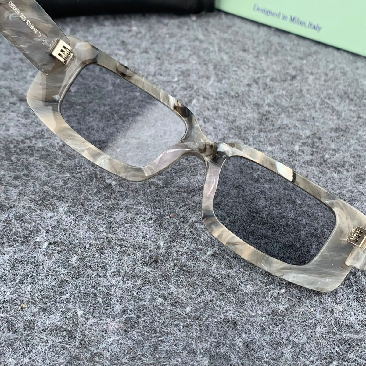Off-White Grey Sunglasses