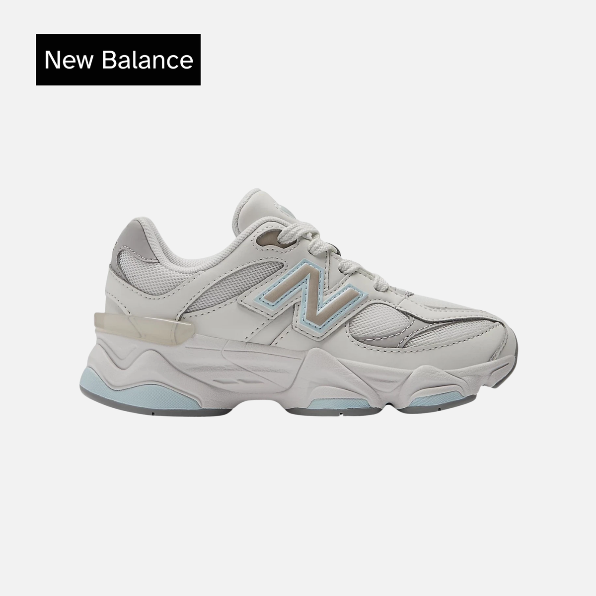 New Balance 9060 Little Kid 'Reflection Quarry Blue Lace Toggle' PV9060GL