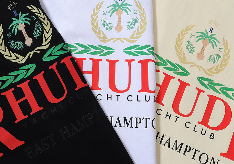 RHUDE East Hampton Crest T-Shirts