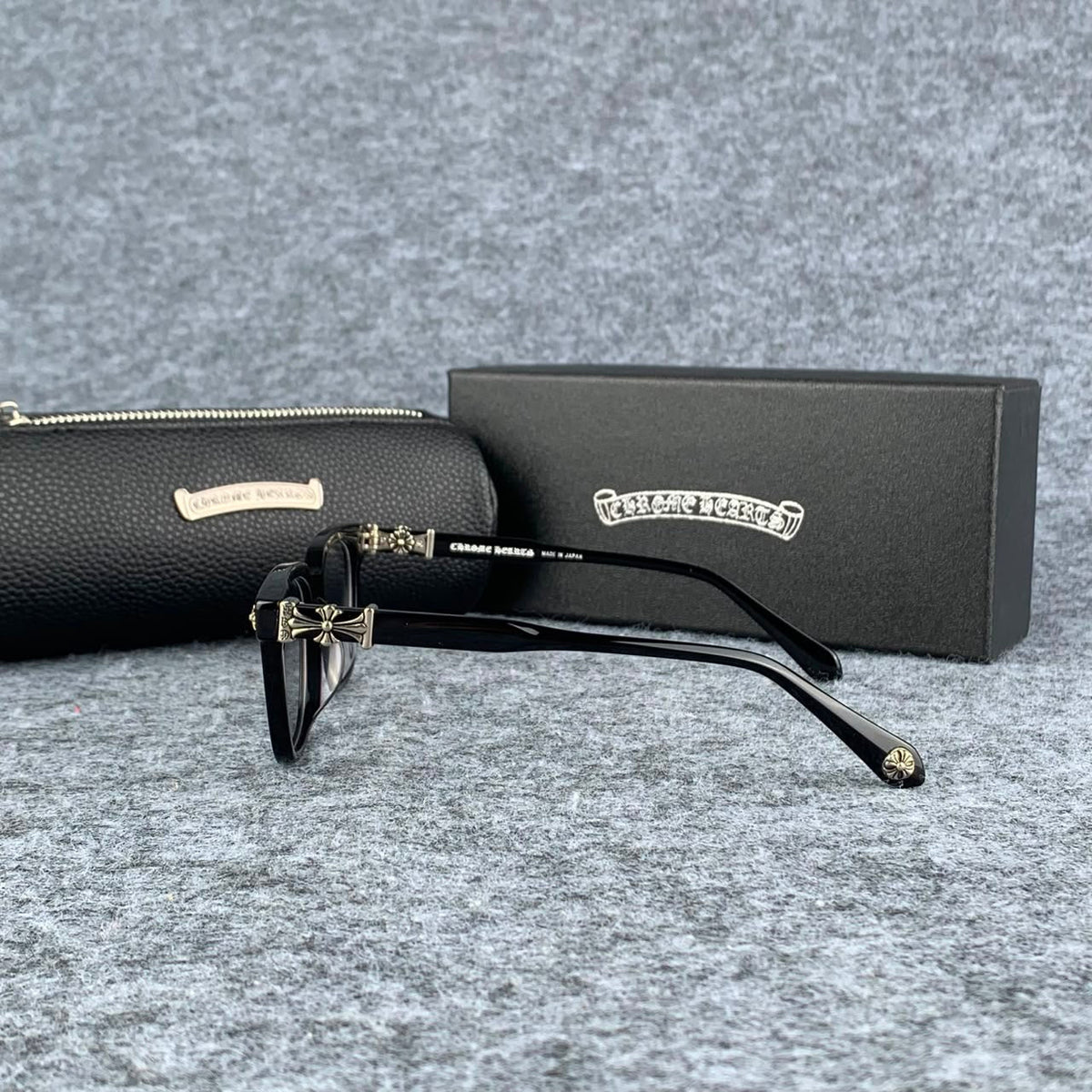 Chrome Hearts Cox Ucker Glasses 'Black'