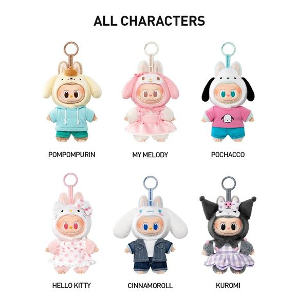POP MART Labubu The Monsters Hello Kitty and Friends Series Blind Box AUTHENTIC