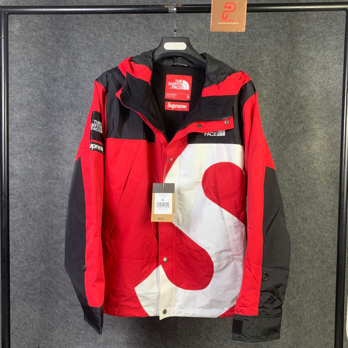 Supreme x The North Face S Logo Mountain Jacket 'Red'
