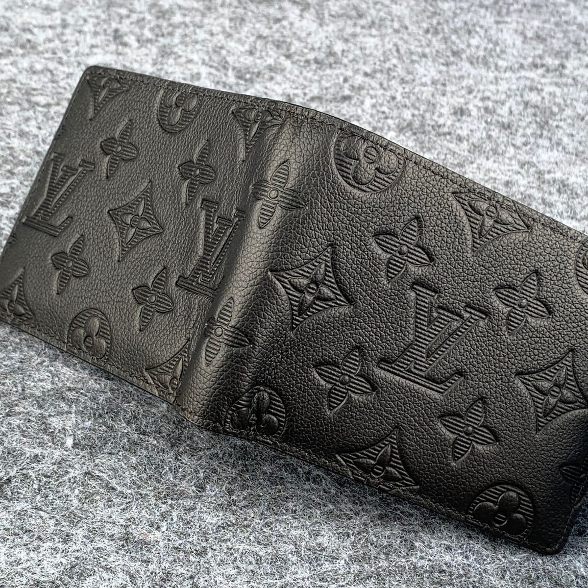 LV MULTIPLE WALLET MONOGRAM 'SHADOW BLACK'