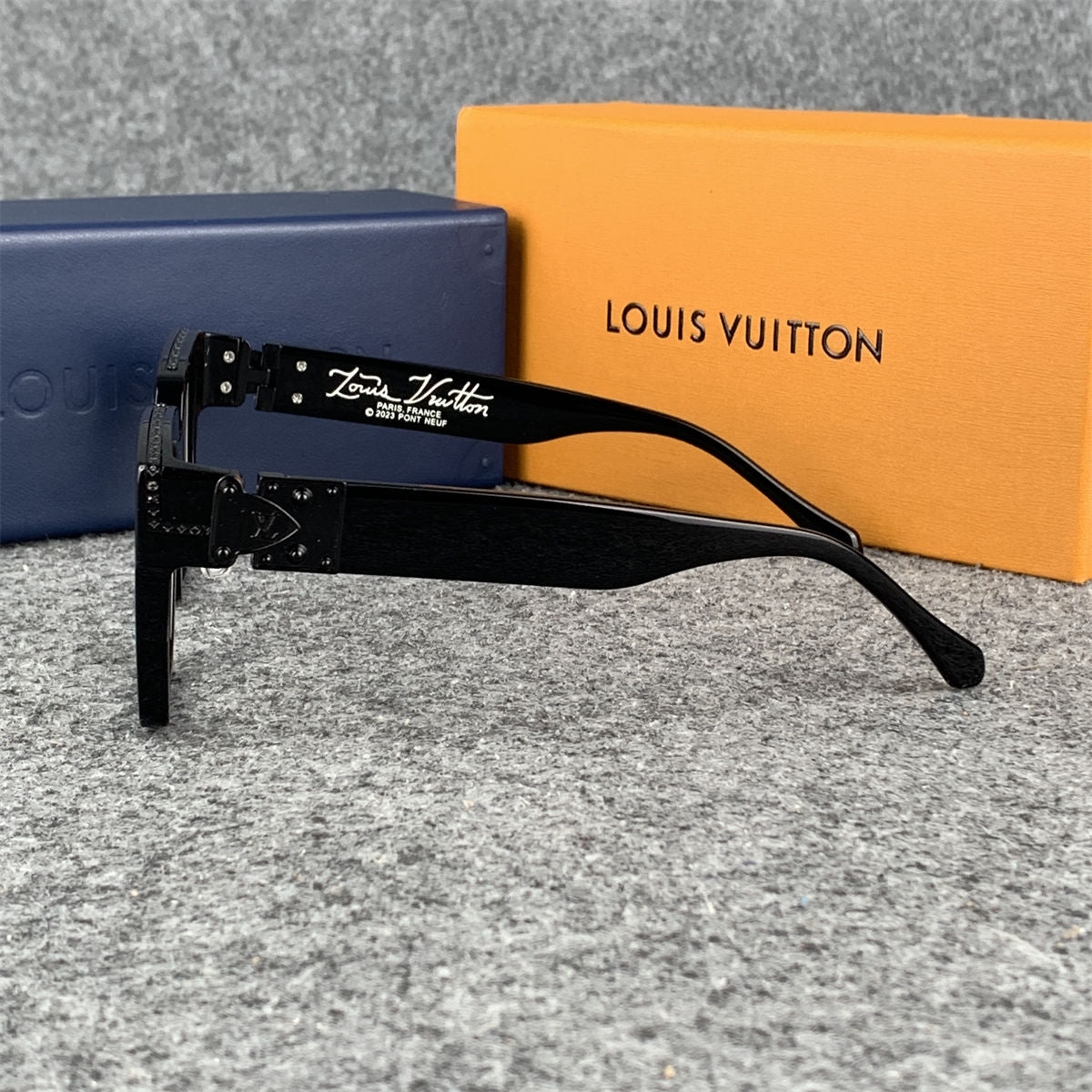 LV Acetate 1.1 Millionaires Eyeglasses 'Black'