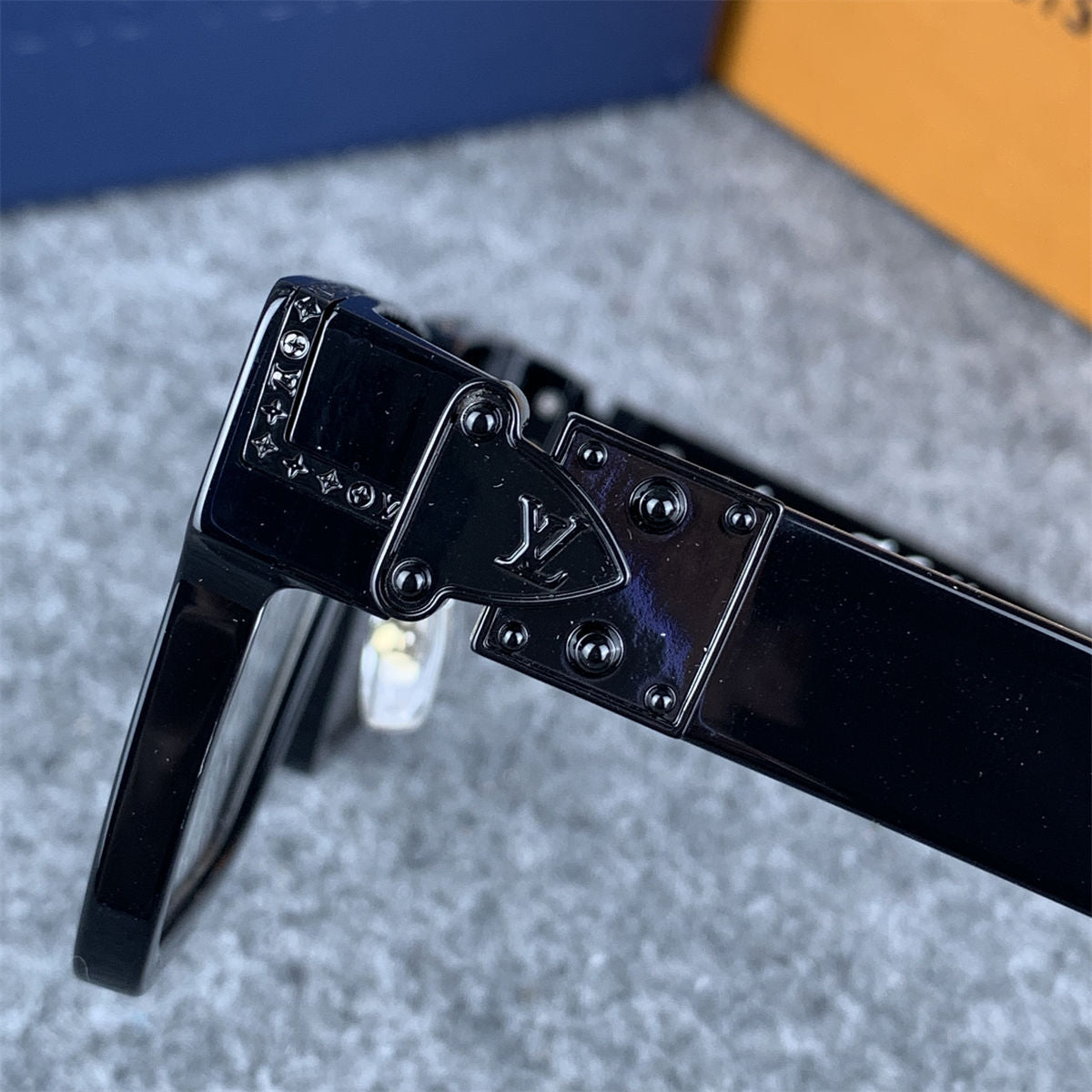 LV Acetate 1.1 Millionaires Eyeglasses 'Black'