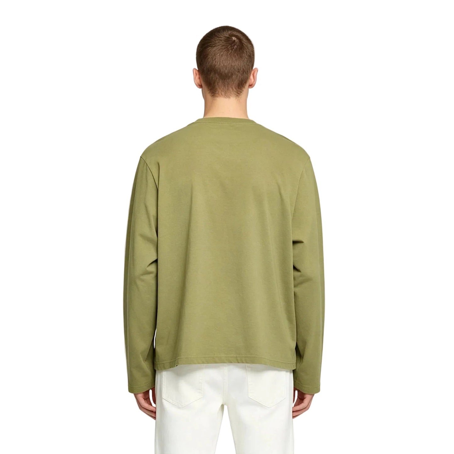 Acne Studios Logo 1996 Long Sleeve T-Shirt Olive Green