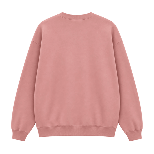 ALO Accolade Crew Neck Pullover Pink Quartz