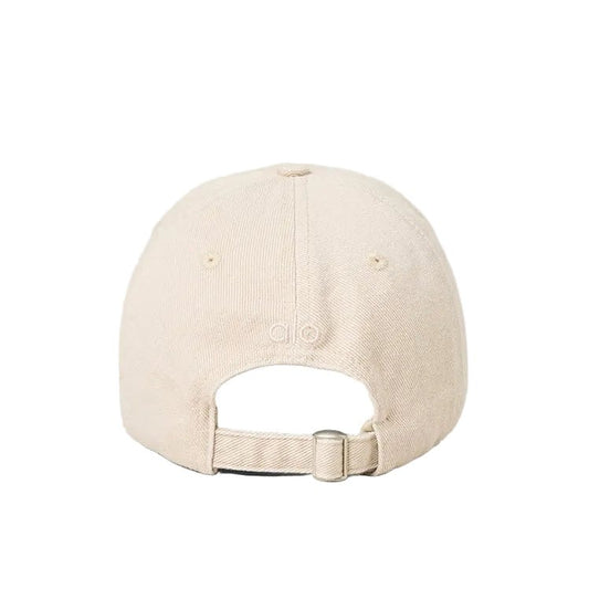 Alo Washed Off Duty Cap Monument Wash Sand Dollar