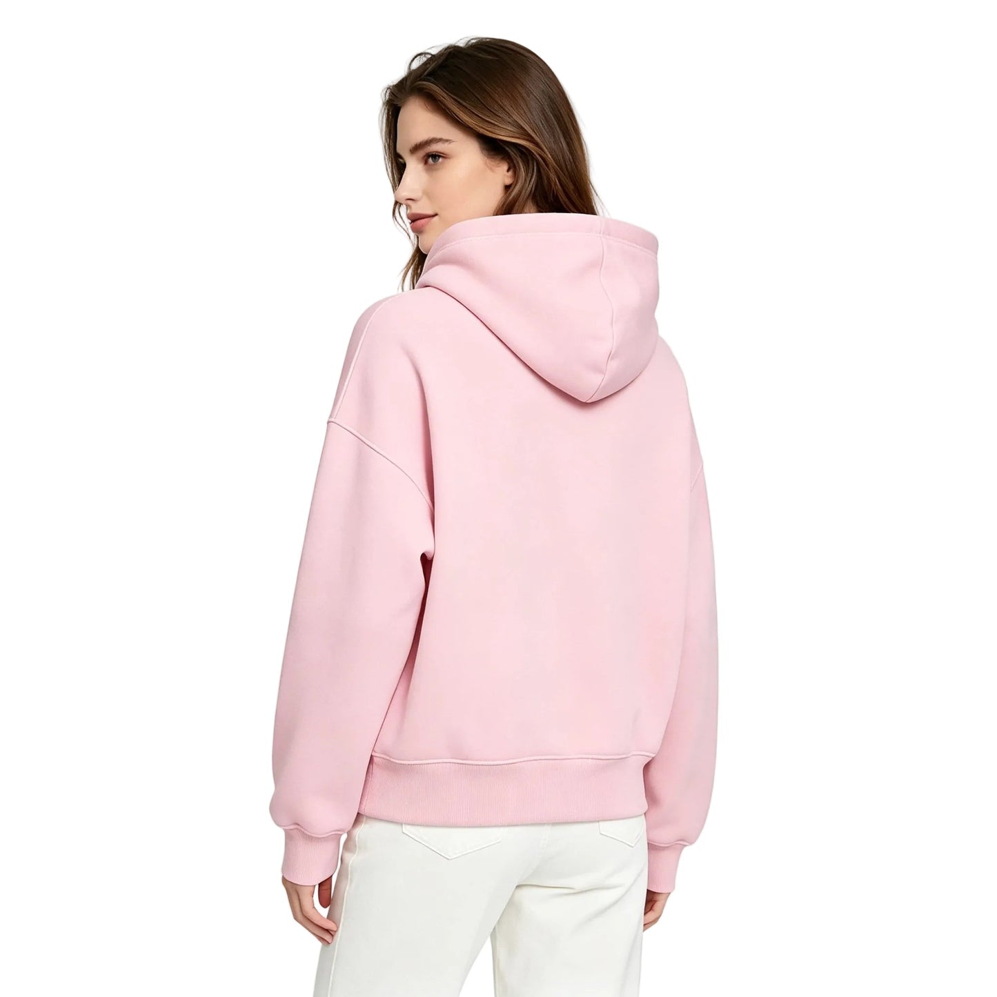 Alo Yoga Accolade Cotton Blend Hoodie Ballet Pink