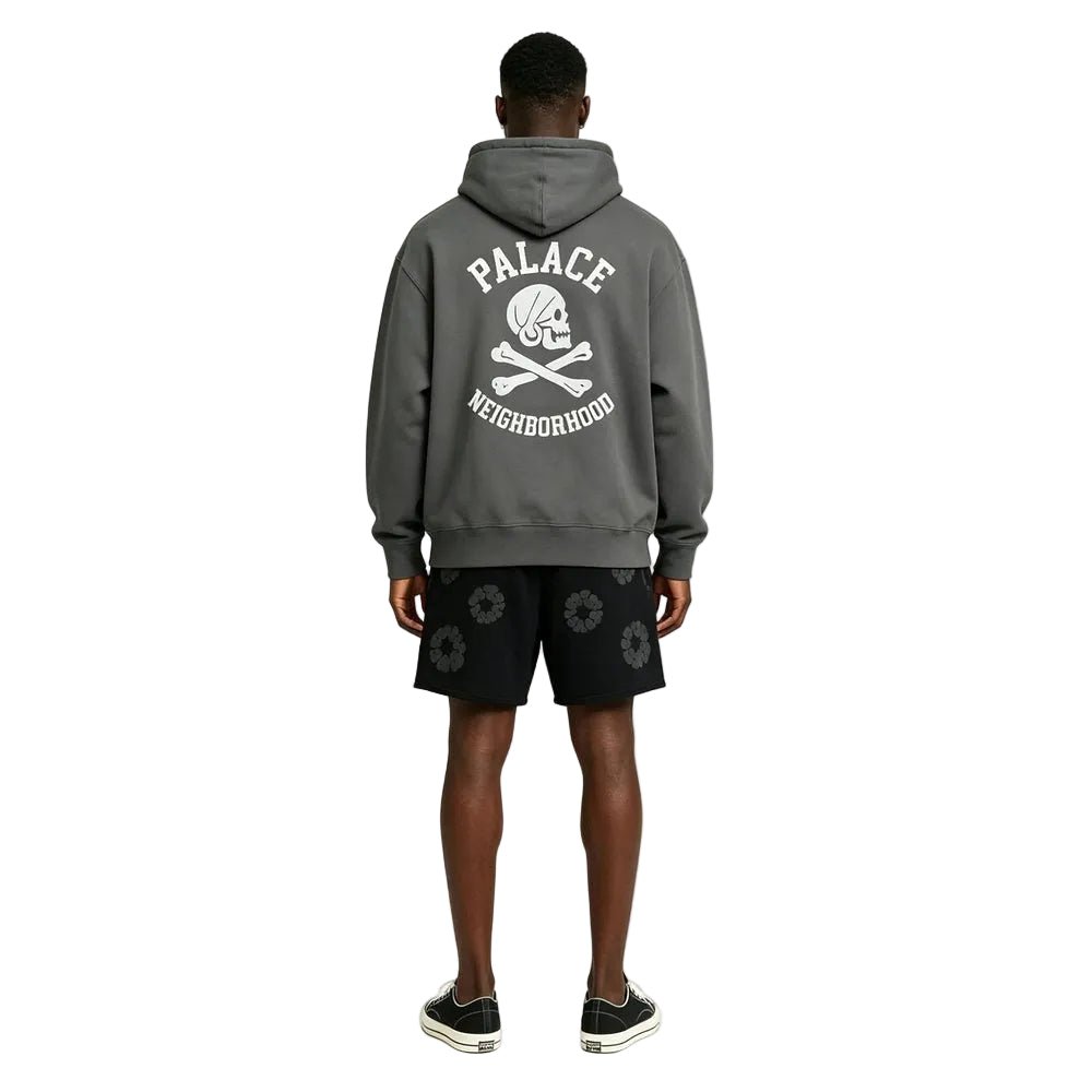 Denim Tears Mono Wreath Sweatshorts Black