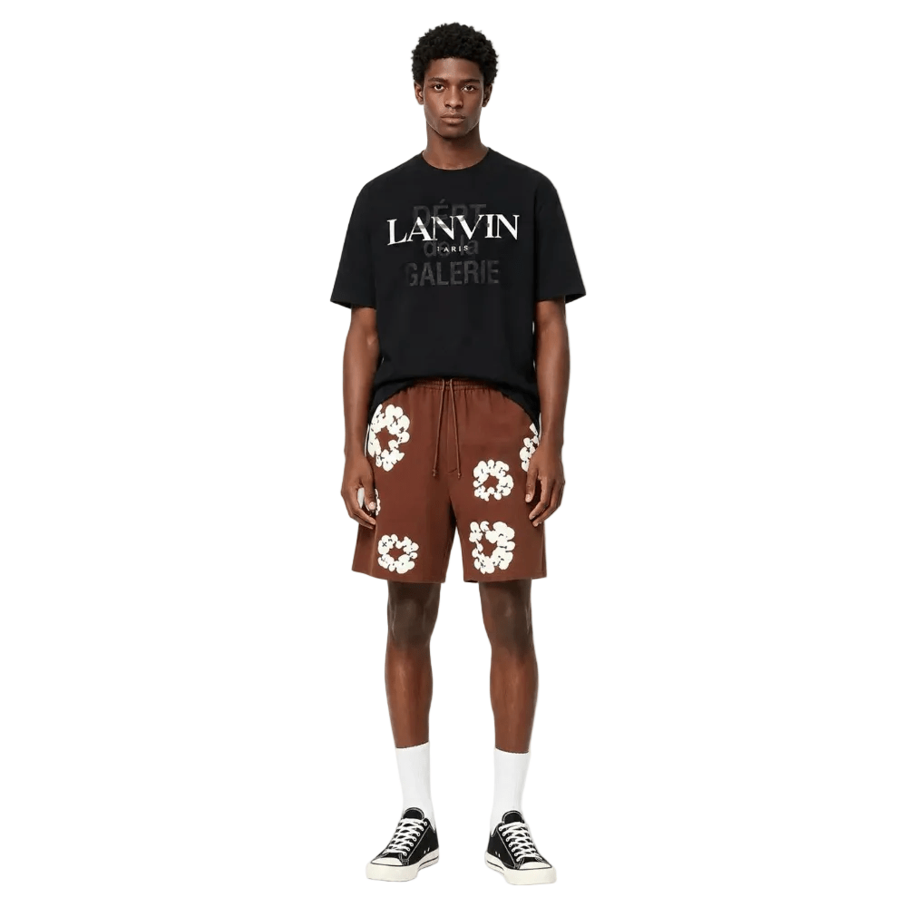 Denim Tears The Cotton Wreath Shorts Brown