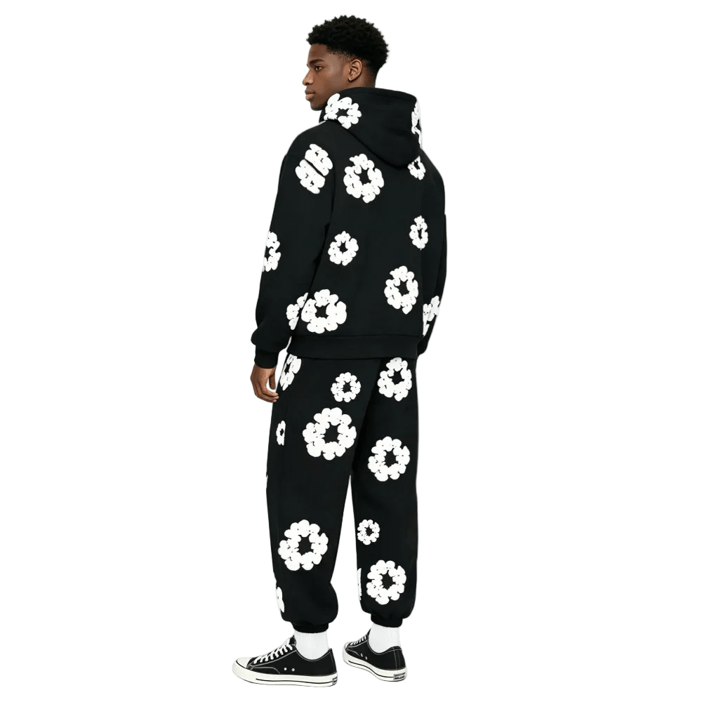 Denim Tears The Cottonwreath Sweatpants Black