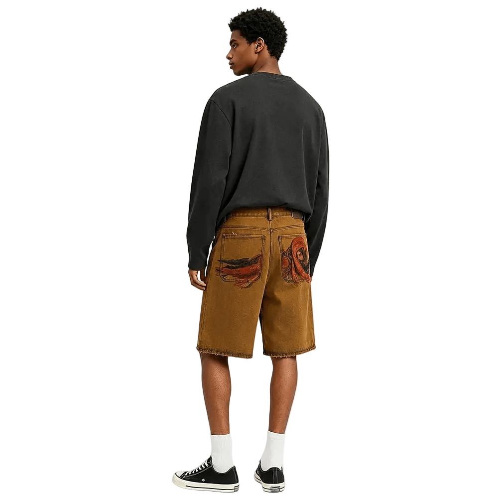 Derschutze yasmin v3 Jorts tinted denim shorts