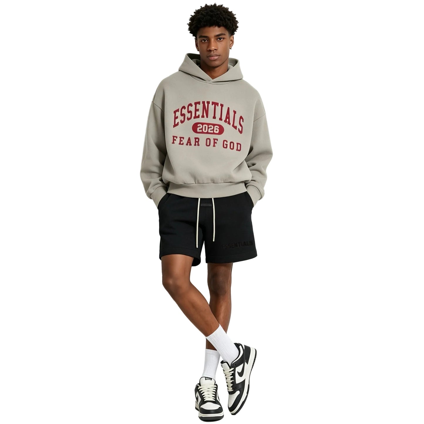 Fear of God Essentials Black Collection Sweatshort Jet Black