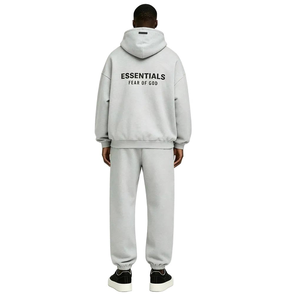Fear of God Essentials Fleece Sweatpant Light Heather Gray FW24