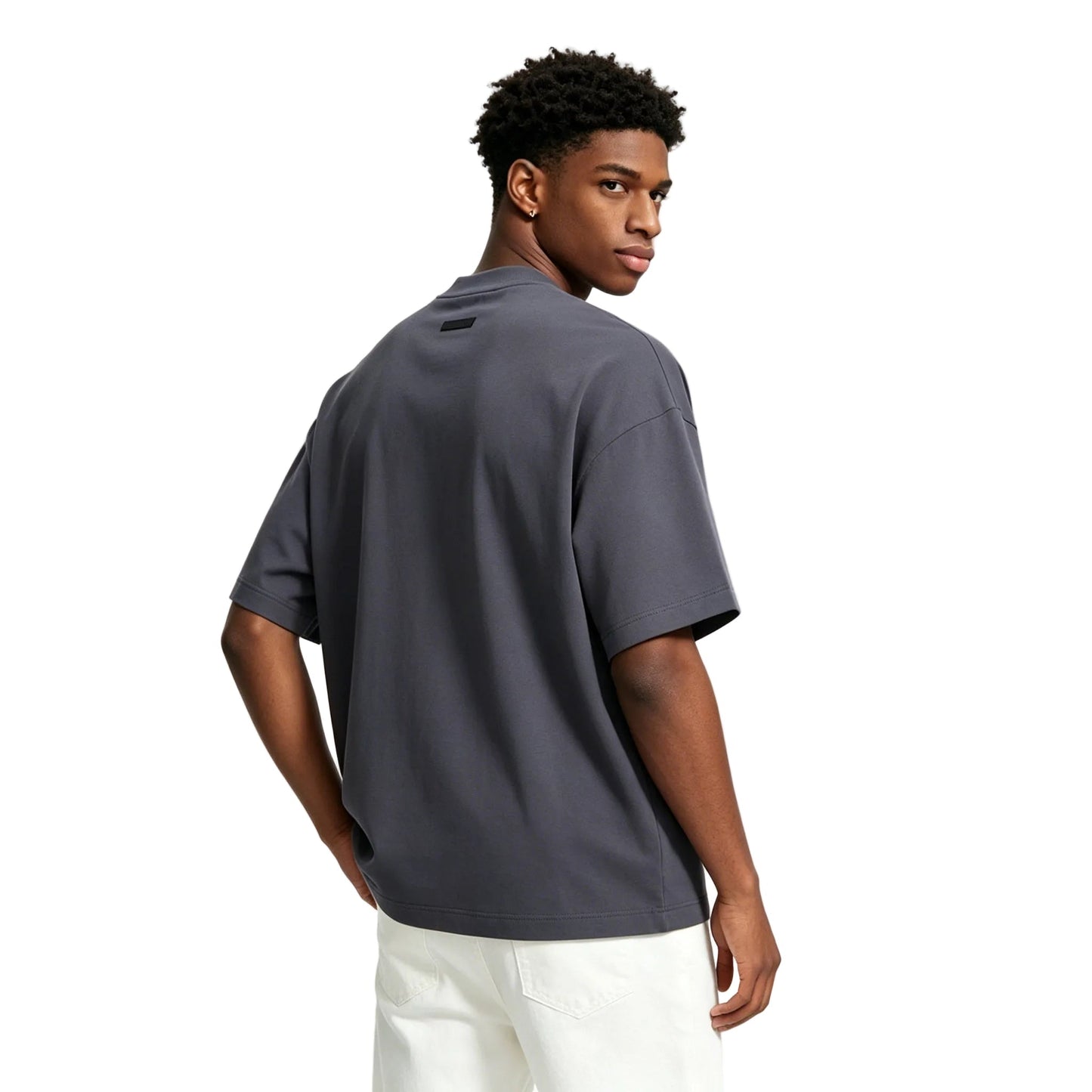 Fear Of God Essentials Jersey Crewneck Tee Marine