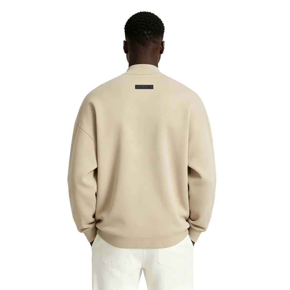 Fear of God Essentials Long-Sleeve Tee Dusty Beige