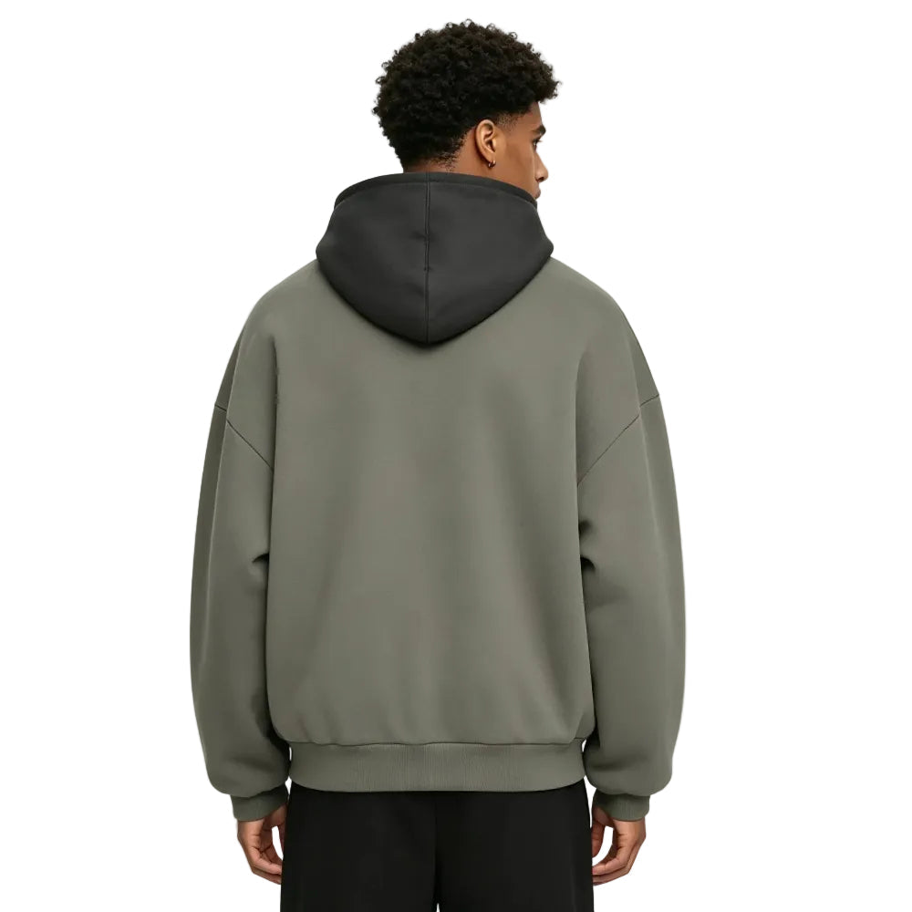 Fear of God Essentials SS24 Nylon Fleece Hoodie Ink Jet Black