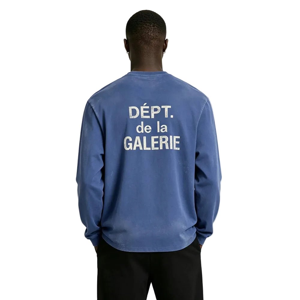 Gallery Dept. French Long-Sleeve Tee Navy