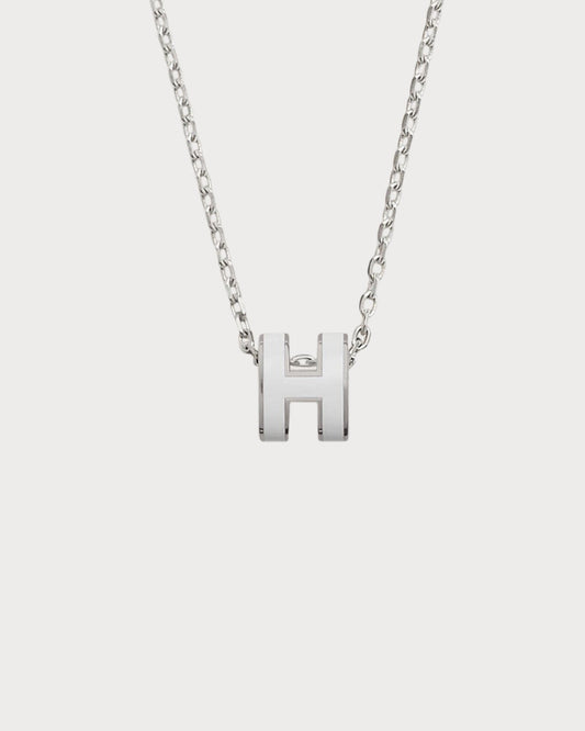HERMES Silver Pop H Pendant(Mini/Many)