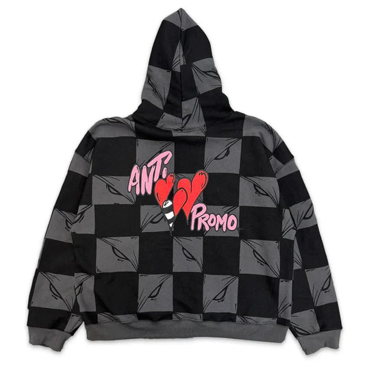 Matty Boy 99 Eyes Hoodie Black Grey