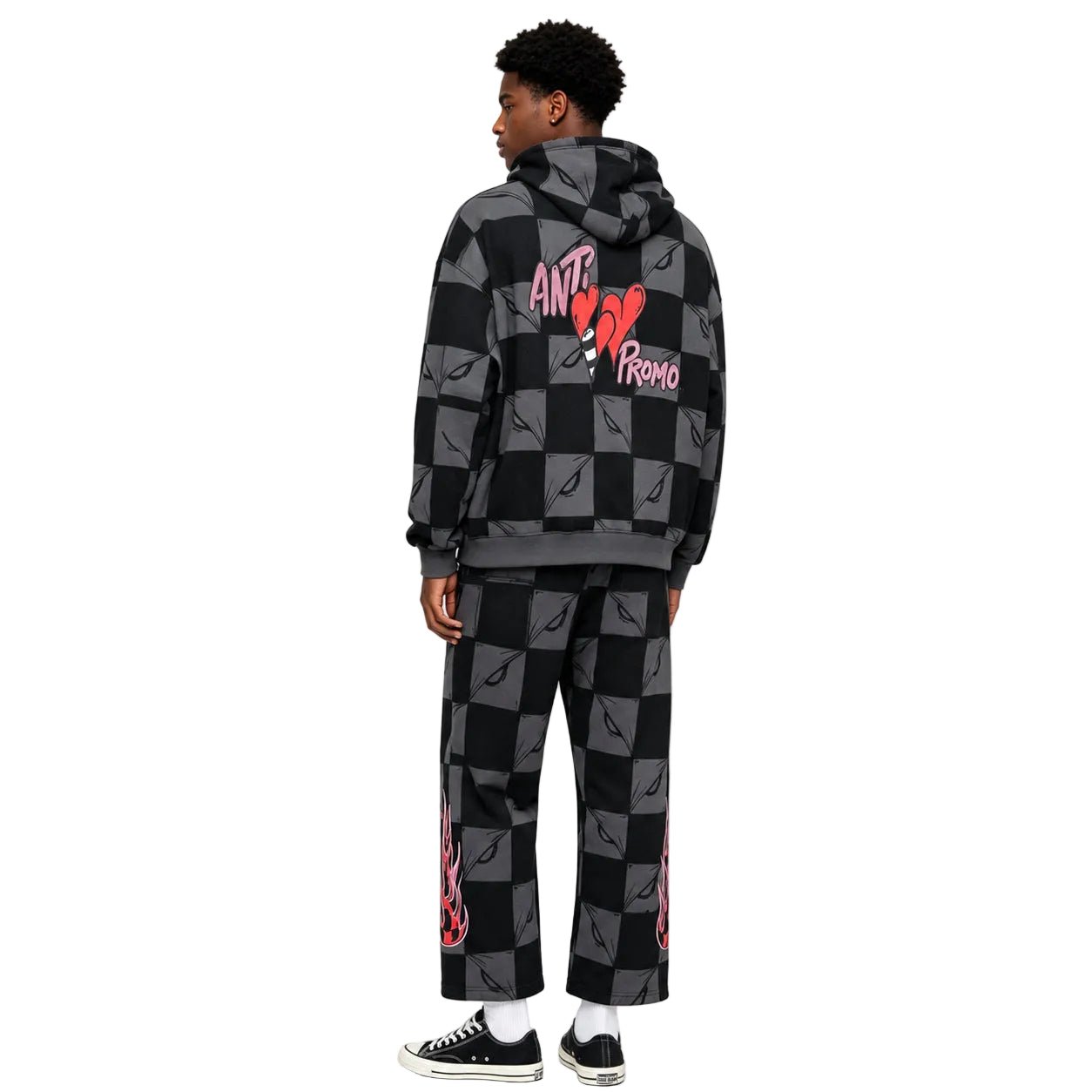MATTY BOY 99 EYES SWEATPANTS ATLFLAMES BLACK/GREY