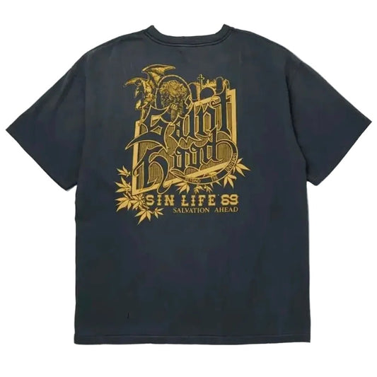Neighborhood x Saint Michael STHD Pocket T-Shirt Vintage Black
