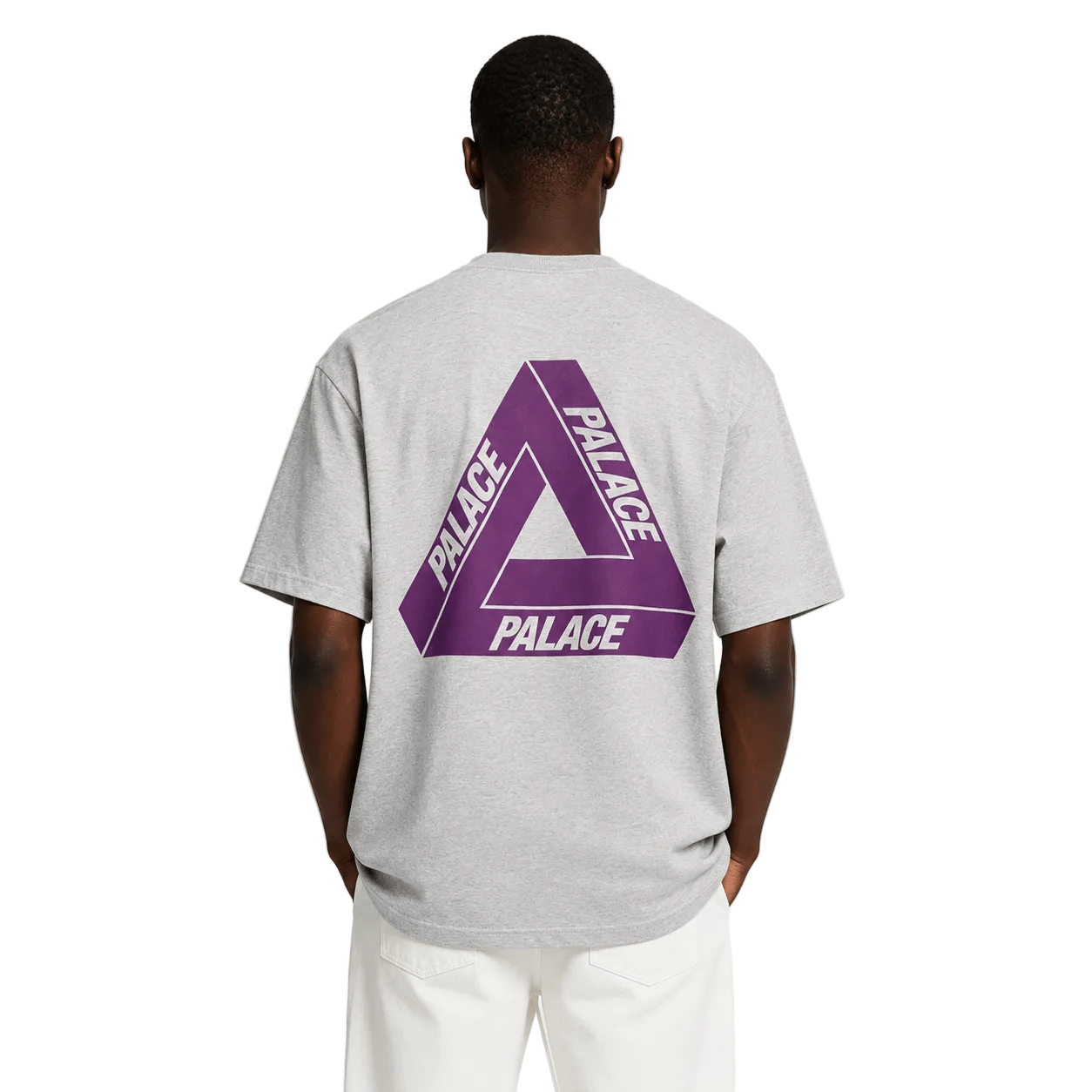 Palace Purple Label graphic detail cotton T-shirt