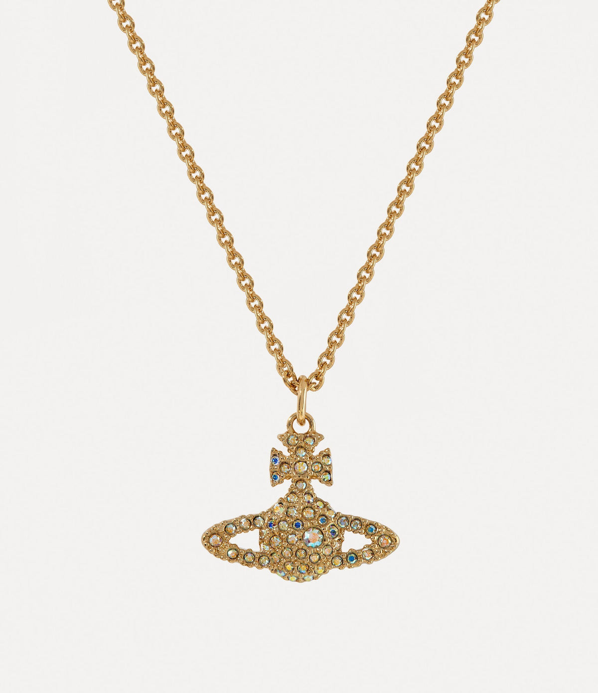 VIVIENNE WESTWOOD Grace Bas Relief Pendant Necklace Brass(3 Colors)