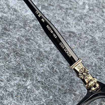 Chrome Hearts Cox Ucker Glasses 'Black'