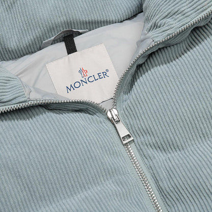 WOMEN MONCLER Antre Quilted Corduroy Down Jacket