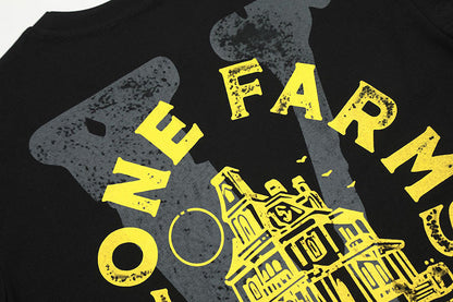 VLONE Castle letter pattern T-Shirts