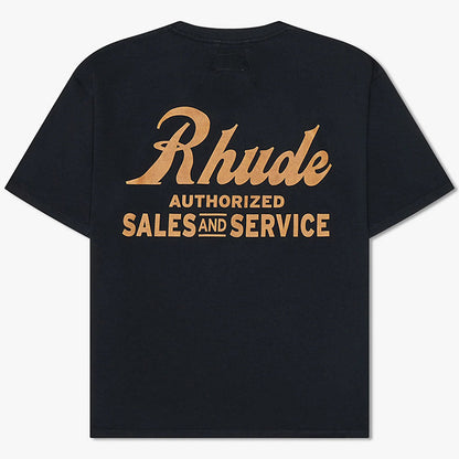RHUDE logo-print cotton T-Shirt