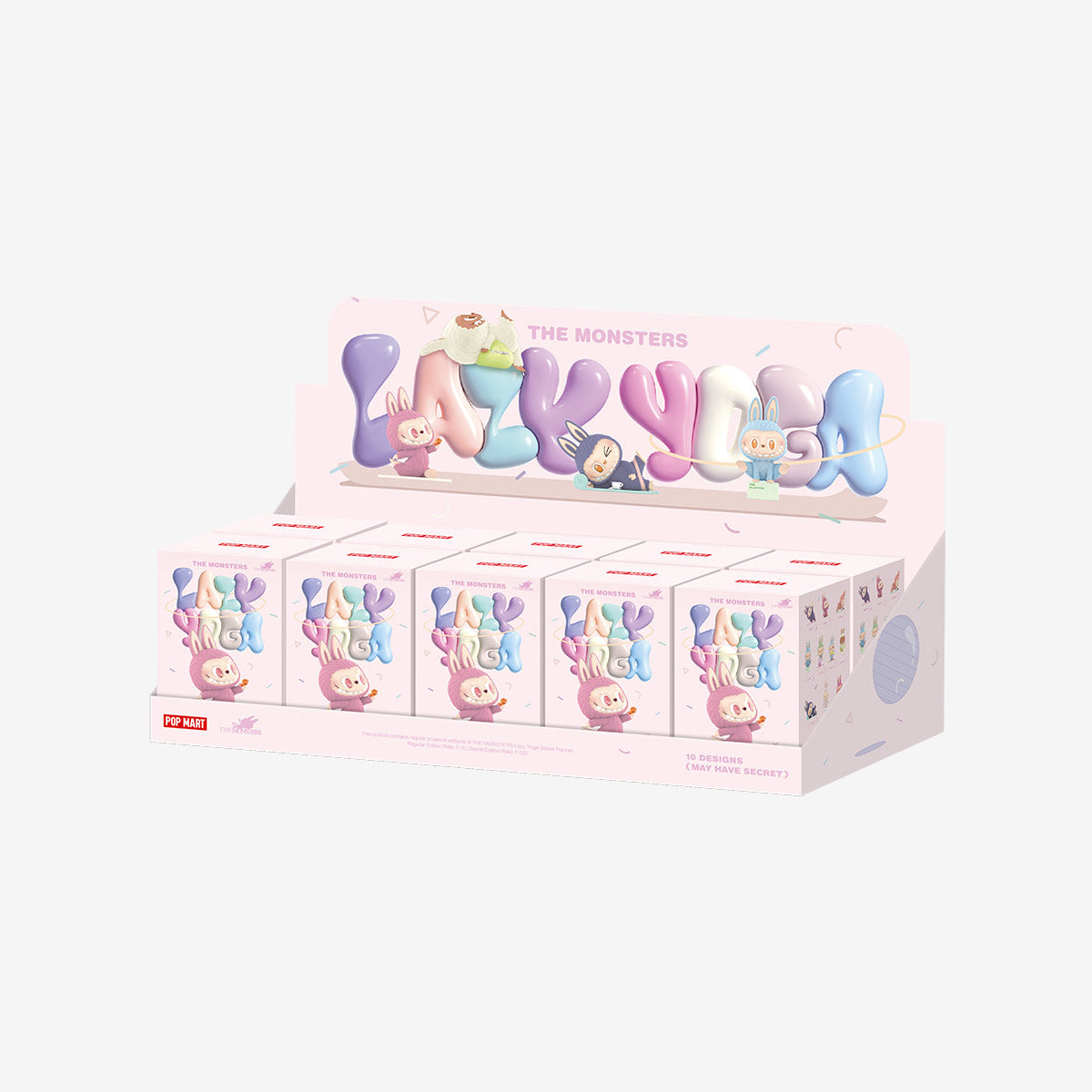 POPMART Labubu Lazy Yoga Series Figures Blind Box (SEALED)