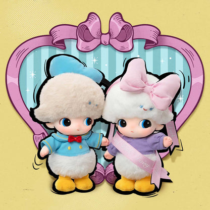 POPMART DIMOO WORLD × DISNEY Series-Vinyl Plush Keychain Blind Box (SEALED)