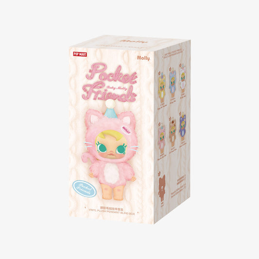POPMART BABY MOLLY Pocket Friends Series Vinyl Plush Pendant Blind Box