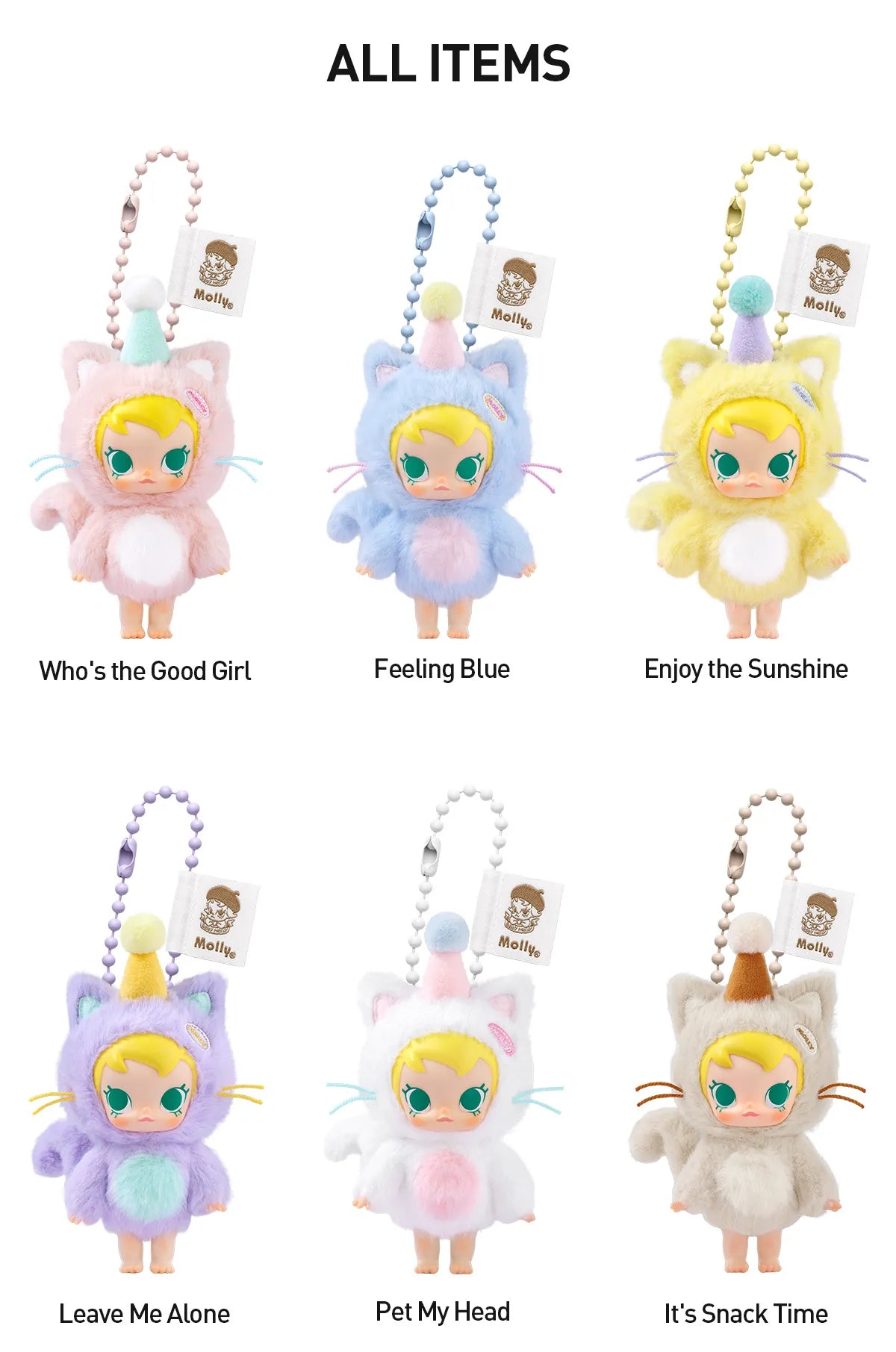 POPMART BABY MOLLY Pocket Friends Series Vinyl Plush Pendant Blind Box