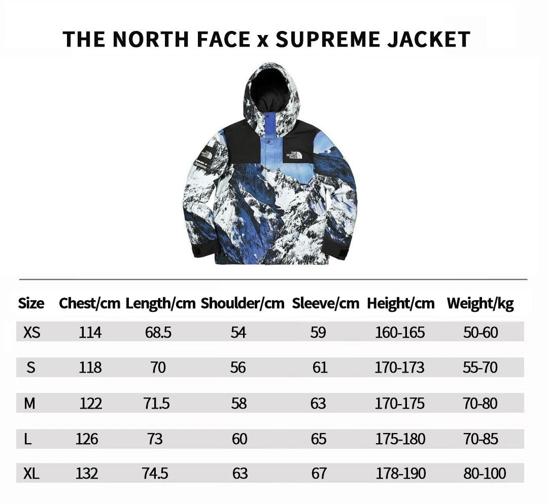 Supreme x The North Face Mountain Parka 'Mountain Print'