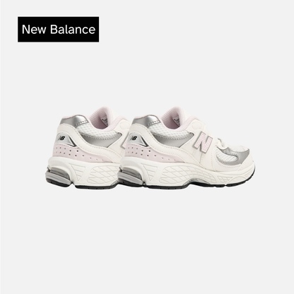 New Balance 2002R Hook & Loop Little Kid 'Sea Salt Pink Granite'