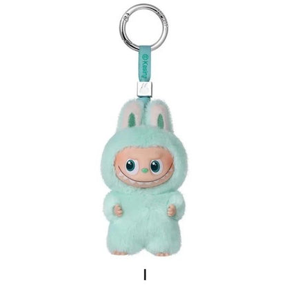 POP MART Labubu V4 The Monsters Pin For Love Alphabet Plush Pendant - Letter I