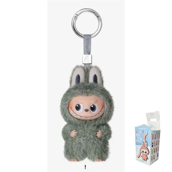 POP MART Labubu V4 The Monsters Pin For Love Alphabet Plush Pendant SECRET - Exclamation Mark !