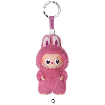 POP MART Labubu V4 The Monsters Pin For Love Alphabet Plush Pendant - Letter Q