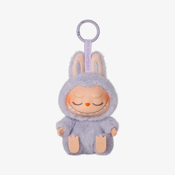 POP MART Labubu V2 Have A Seat The Monsters ZIZI Plush Keychain AUTHENTIC
