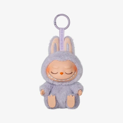 POP MART Labubu V2 Have A Seat The Monsters ZIZI Plush Keychain AUTHENTIC