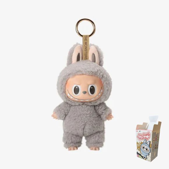 POP MART Labubu V1 Exciting Macaron The Monsters Sesame Bean Plush AUTHENTIC