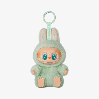 POP MART Labubu V2 Have A Seat The Monsters QUQU Plush Keychain AUTHENTIC