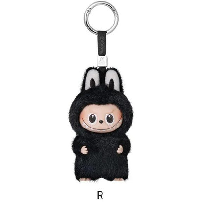 POP MART Labubu V4 The Monsters Pin For Love Alphabet Plush Pendant - Letter R