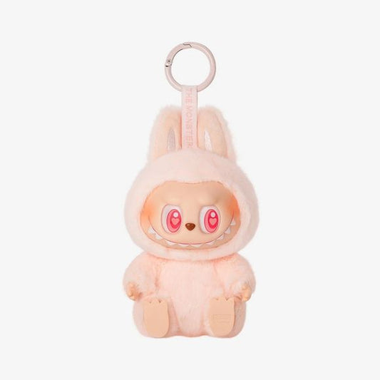 POP MART Labubu V2 Have A Seat The Monsters DADA Plush Keychain AUTHENTIC