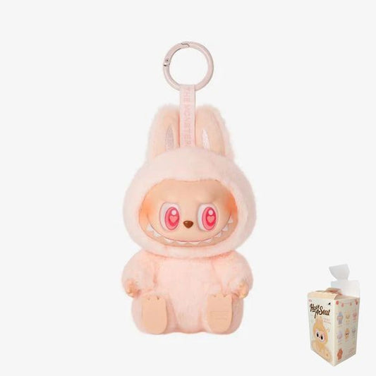 POP MART Labubu V2 Have A Seat The Monsters DADA Plush Keychain AUTHENTIC