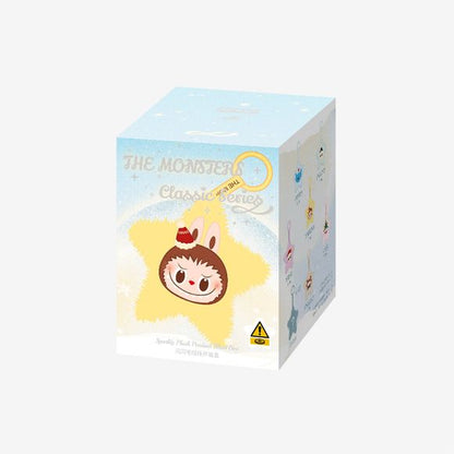 POP MART Labubu The Monsters Classic Series Sparkly Plush Pendant Ornament Blind Box AUTHENTIC